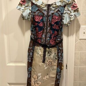 Byron Lars Beguile Brocade Party Dress